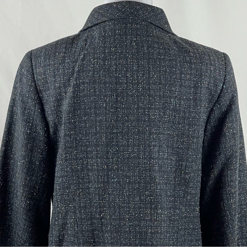 Pendleton Gray Wool Silk Blend Double Breasted Ja… - image 6
